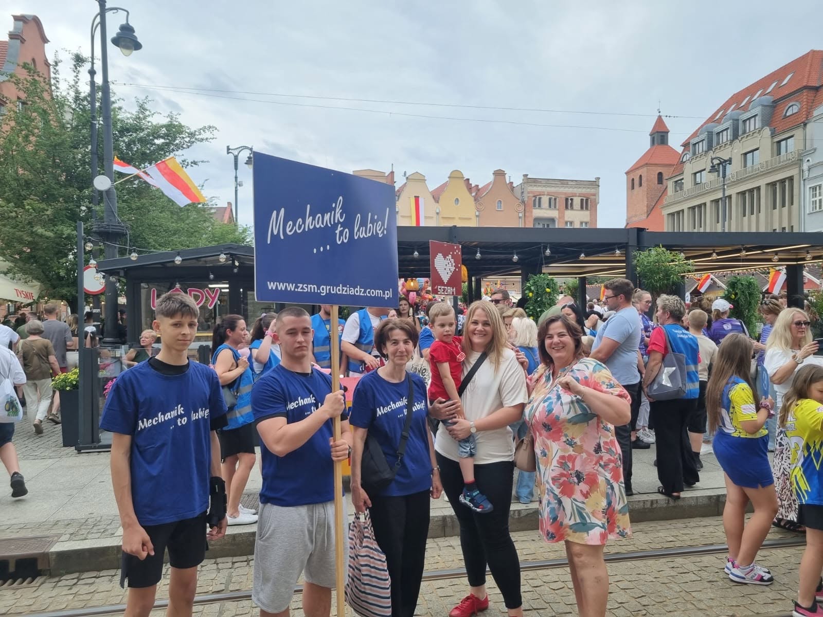 Nasza szkoła na paradzie Jarmarku Spichrzowego
