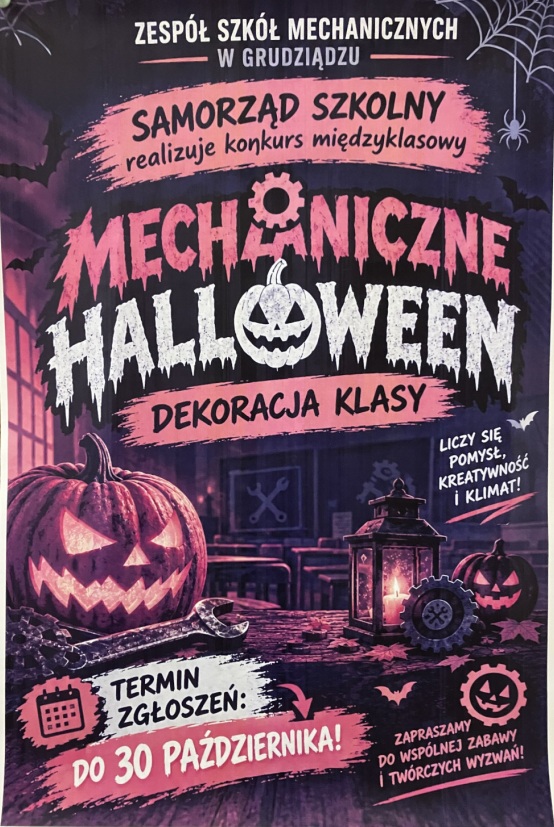 🎃 Mechaniczne Halloween – pokażcie swoją kreatywność!