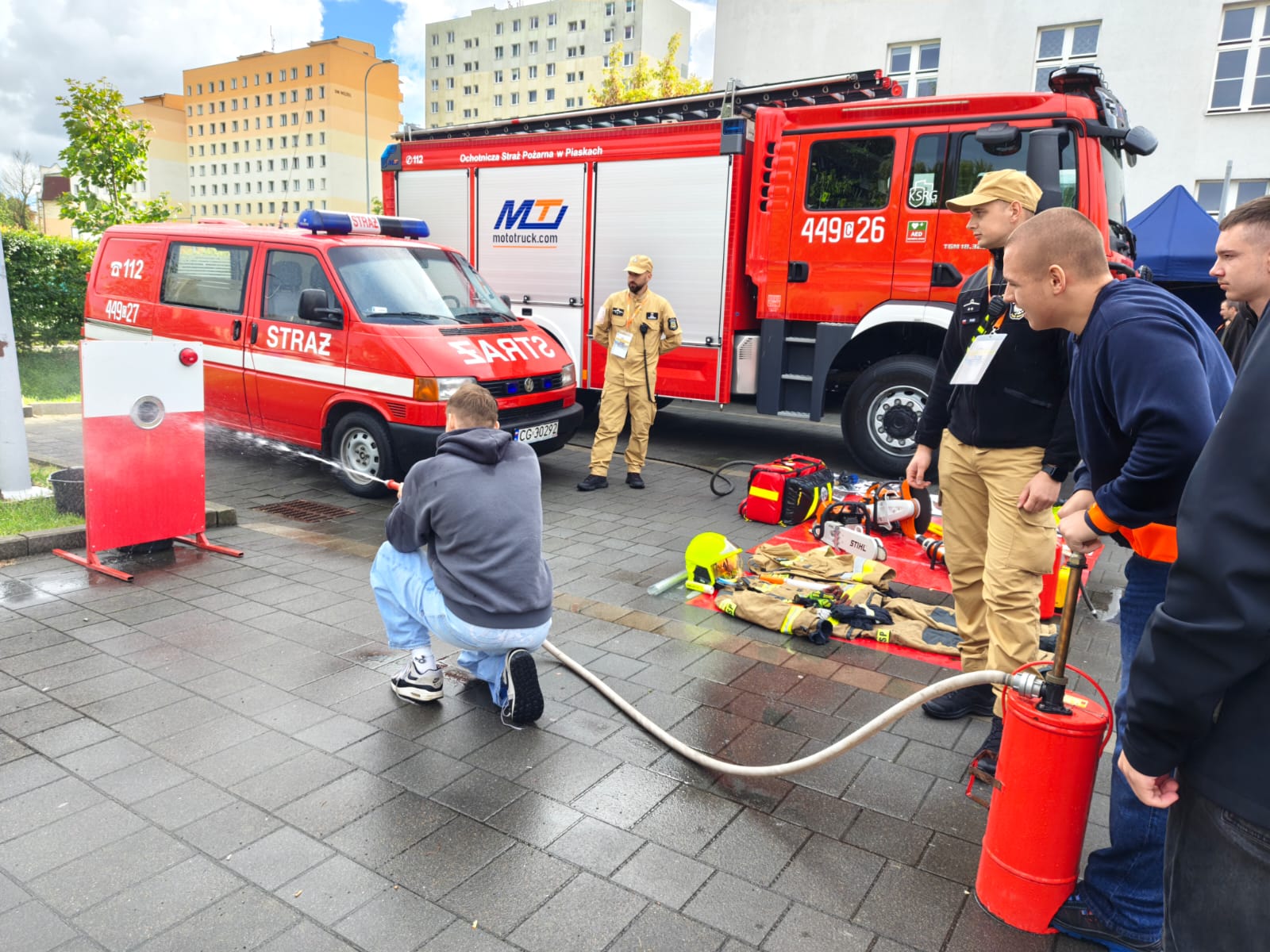 Uczniowie ZSM na VI Kujawsko-Pomorskim Sympozjum Bezpieczeństwa w Grudziądzu